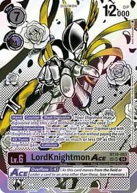 LordKnightmon ACE (Textured) - Release Special Booster 2.0 - Digimon Card Game card