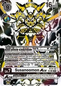Susanoomon ACE (Textured) - Release Special Booster 2.0 - Digimon Card Game card