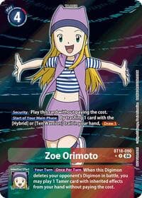 Zoe Orimoto (Release Special Booster 2.0: Box Promotion Pack) - Release Special Booster 2.0 - Digimon Card Game card