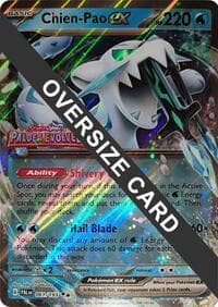 Chien-Pao ex - Jumbo Cards - Pokemon card