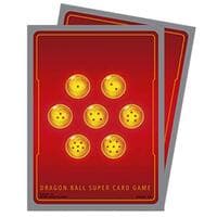 Dragon Ball Super Fusion World Card Game Official Sleeves - Standard Red (64-Pack) - Bandai Card Sleeves - Card Sleeves card