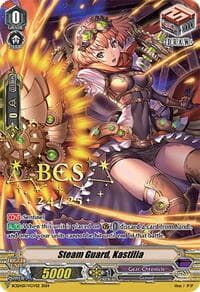 Steam Guard, Kastilia - Bushiroad Event Cards - Cardfight Vanguard card