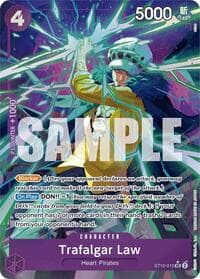 Trafalgar Law (ST10-010) (Alternate Art) - Premium Booster -The Best- - One Piece Card Game card