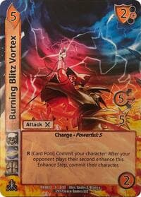 Burning Fire Vortex - Red Horizon: Blood Omen - UniVersus card
