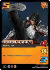 High Right Roundhouse - TEKKEN 8: Clash Decks - UniVersus card