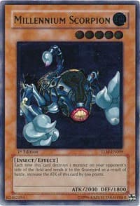 Millennium Scorpion (UTR) - The Lost Millennium - YuGiOh card