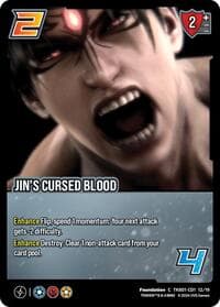Jin's Cursed Blood - TEKKEN 8: Clash Decks - UniVersus card