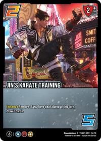 Jin's Karate Training - TEKKEN 8: Clash Decks - UniVersus card