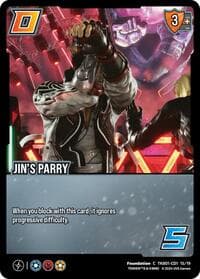Jin's Parry - TEKKEN 8: Clash Decks - UniVersus card