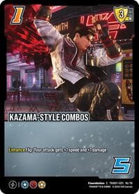 Kazama-Style Combos - TEKKEN 8: Clash Decks - UniVersus card