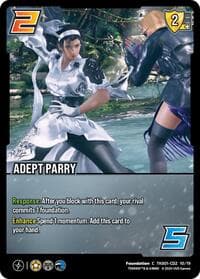Adept Parry - TEKKEN 8: Clash Decks - UniVersus card