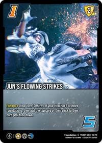 Jun's Flowing Strikes - TEKKEN 8: Clash Decks - UniVersus card