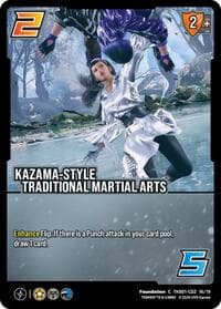 Kazama-Style Traditional Martial Arts - TEKKEN 8: Clash Decks - UniVersus card
