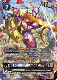 LordKnightmon ACE (Alternate Art) - Release Special Booster 2.0 - Digimon Card Game card
