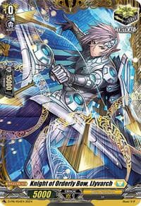 Knight of Orderly Bow, Llyvarch - D Promo Cards - Cardfight Vanguard card