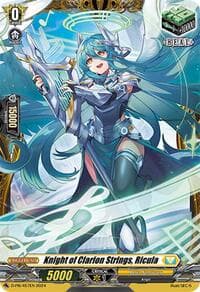 Knight of Clarion Strings, Ricula - D Promo Cards - Cardfight Vanguard card