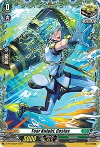Tear Knight, Costas - D Promo Cards - Cardfight Vanguard card