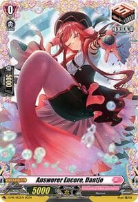 Answerer Encore, Daatje - D Promo Cards - Cardfight Vanguard card