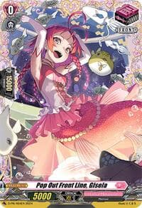 Pop Out Front Line, Gisela - D Promo Cards - Cardfight Vanguard card