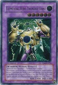 Elemental Hero Thunder Giant (UTR) - The Lost Millennium - YuGiOh card