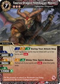 Taurus Dragon Aldebaran Minos - Generational Link - Battle Spirits Saga card