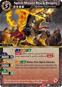 Spirit Mount Black Beauty - Generational Link - Battle Spirits Saga card