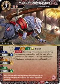 Musket Dog Dasher - Generational Link - Battle Spirits Saga card