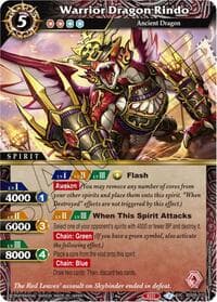 Warrior Dragon Rindo - Generational Link - Battle Spirits Saga card