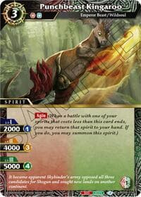 Punchbeast Kingaroo - Generational Link - Battle Spirits Saga card
