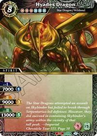 Hyades Dragon - Generational Link - Battle Spirits Saga card