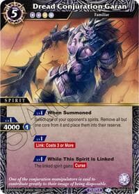 Dread Conjuration Garan - Generational Link - Battle Spirits Saga card