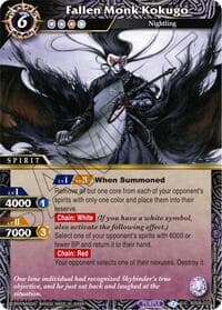 Fallen Monk Kokugo - Generational Link - Battle Spirits Saga card