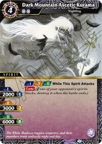 Dark Mountain Ascetic Kurama - Generational Link - Battle Spirits Saga card