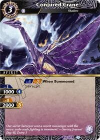 Conjured Crane - Generational Link - Battle Spirits Saga card
