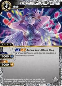 Virtual Diva Calista - Generational Link - Battle Spirits Saga card