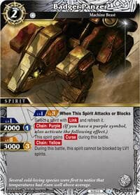 Badger Panzer - Generational Link - Battle Spirits Saga card