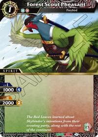 Forest Scout Pheasant - Generational Link - Battle Spirits Saga card