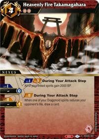 Heavenly Fire Takamagahara - Generational Link - Battle Spirits Saga card