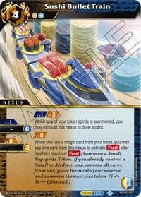 Sushi Bullet Train - Generational Link - Battle Spirits Saga card