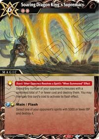 Soaring Dragon King's Supremacy - Generational Link - Battle Spirits Saga card