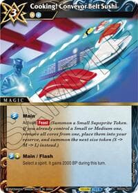 Cooking! Conveyor Belt Sushi - Generational Link - Battle Spirits Saga card