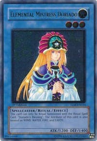 Elemental Mistress Doriado (UTR) - The Lost Millennium - YuGiOh card