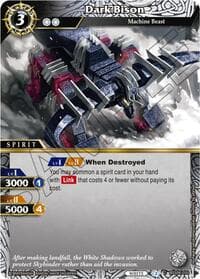 Dark Bison - Generational Link - Battle Spirits Saga card