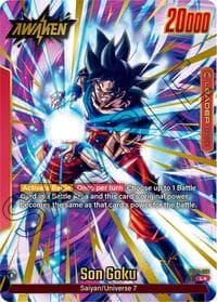 Son Goku - FB04-001 (Alternate Art) - Ultra Limit - Dragon Ball Super: Fusion World card