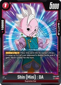 Shin (Mini) : DA - Ultra Limit - Dragon Ball Super: Fusion World card