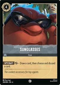 Sunglasses - Azurite Sea - Disney Lorcana card