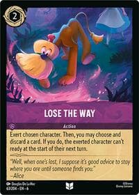 Lose the Way - Azurite Sea - Disney Lorcana card