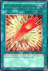 A Feather of the Phoenix (UTR) - Flaming Eternity - YuGiOh card