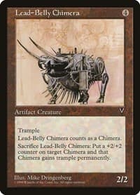 Lead-Belly Chimera - Visions - Magic: The Gathering card