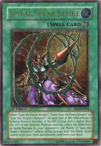 Spiral Spear Strike (UTR) - Flaming Eternity - YuGiOh card
